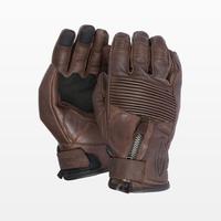 GUANTO PELLE VINTAGE MOTO CAFE' RACER CUSTOM PREXP