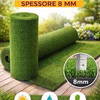Tappeto prato erba sintetica 300x100 cm 8 mm