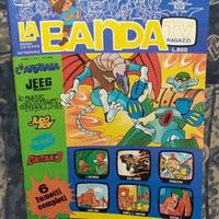 Fumetti rivista anni 80 la Banda dei TV ragazzi 4