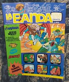 Fumetti rivista anni 80 la Banda dei TV ragazzi 4
