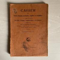 Cahier des verbes - Francese