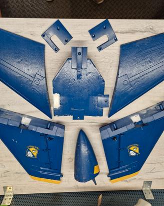 Freewing f-18 hornet blue angel 90mm edf f18 f-18c