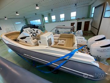 Gommone zar 95sl+2x300 pari al nuovo 2025 50 ore