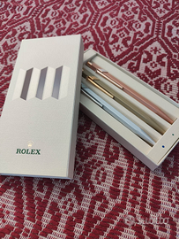 Set di 3 penne ROLEX | Nuove | Made in Switzerland