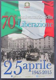 Ministero Difesa - cartoline 25 Aprile