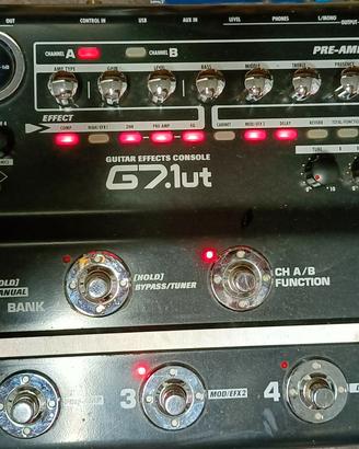 Pedaliera ZOOM G7.1ut