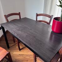 Tavolo quadrato 80x80 allungabile