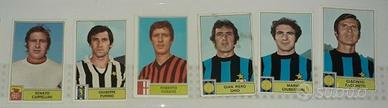 Set Figurine Calciatori panini vintage anni 70 72