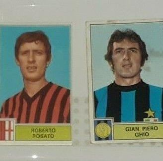 Set Figurine Calciatori panini vintage anni 70 72