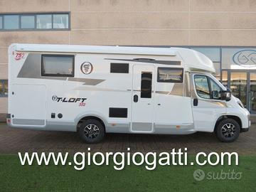 CAMPER SEMENTEGRALE ELNAGH T-LOFT 582 CON BASCULAN