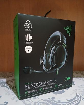 cuffie razer blackshark v2x gaming 
