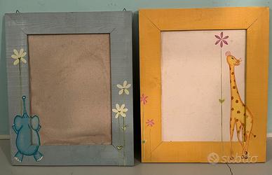 Coppia quadri per cameretta dei bambini