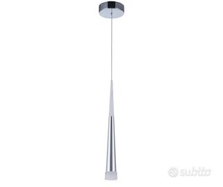 Lampada a sospensione moderna LED 7W cono bianco