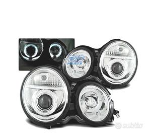 FARI OCCHI ANGEL MERCEDES W210 95-99 CROMATI