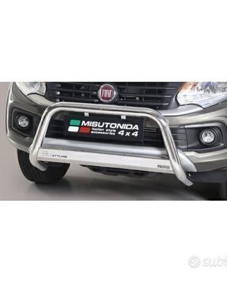 Fiat Fullback 2016> Bull Bar Anteriore inox