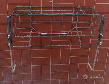 BALCONIERA VINTAGE GANCI REGOLABILI IN FERRO