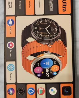 smartwatch nuovo usato una volta per provarlo 