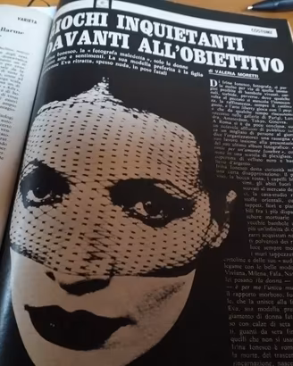 Irina Ionesco Eva Ionesco Rivista 1977