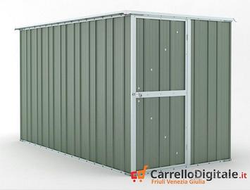 deposito attrezzi box giardino 175x307 verde