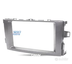CORNICE NERA RADIO 2-DIN PER TOYOTA AURIS 06-12