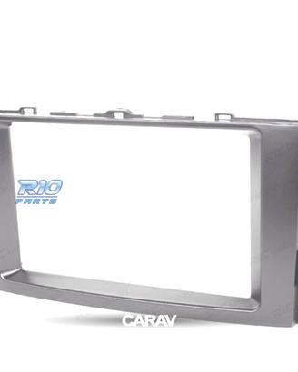 CORNICE NERA RADIO 2-DIN PER TOYOTA AURIS 06-12