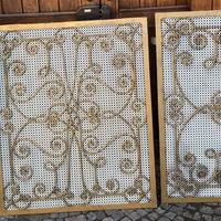 Copritermosifoni artigianali in ferro battuto