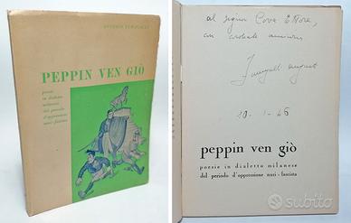 PEPPIN VEN GIO' poesie in dialetto milanese - 1945