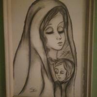 Quadri madonna con bambino 