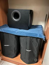 coppia Bosè casse amplificate