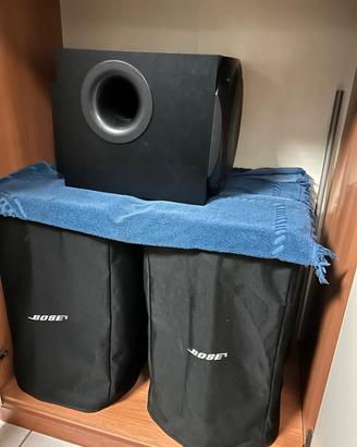 coppia Bosè casse amplificate