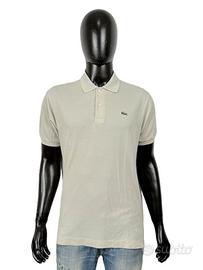 Polo Lacoste Uomo Cotone Beige Taglia 7 ( XXL )