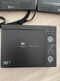 Lettore DvD auto con due monitor