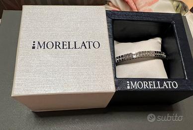 Bracciale morellato in acciaio con brillantini