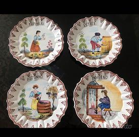 Piatti dipinti a mano