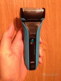 rasoio elettrico barba braun waterflex