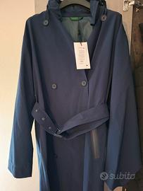 Trench impermeabile oversize da donna Lacoste 