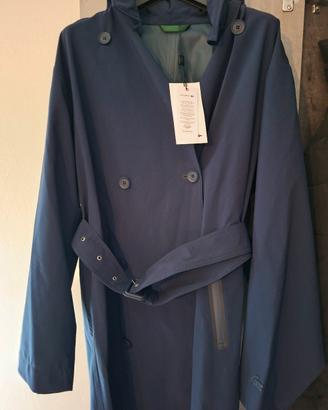 Trench impermeabile oversize da donna Lacoste 