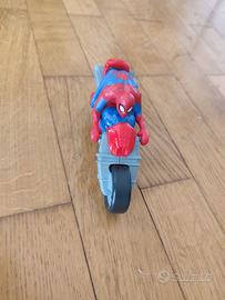 Spiderman in moto