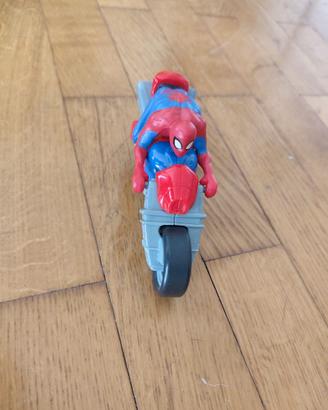 Spiderman in moto