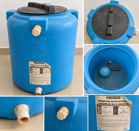 Serbatoio Cordivari 100 litri in polietilene con r