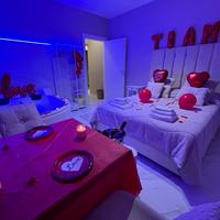 Camera relax con vasca idromassaggio