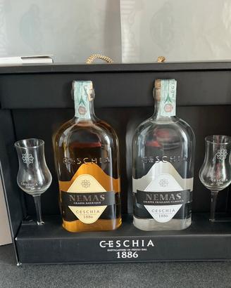 Nemas class.+barrique Cofanet.2 bicchieri Ceschia