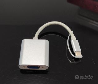 Adattatore Usb C a VGA, nuovo mai usato