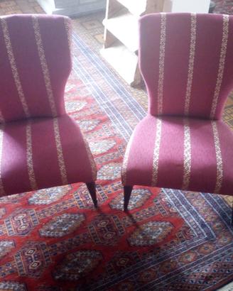 Vecchissime poltroncine (prezzo alla coppia)