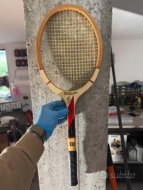 Racchetta tennis wilson epoca