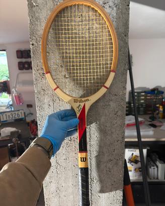 Racchetta tennis wilson epoca