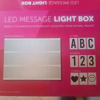 Scatola luminosa LED