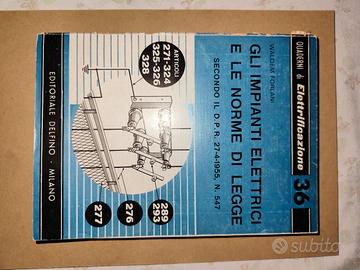 impianti elettrici raro 1965 vintage
