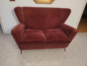 Divano stile barocco due posti