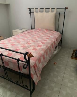 Letto ferro battuto una piazza e mezzo